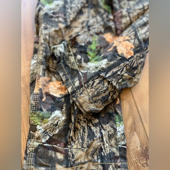 John Deere Mossy Oak Camo Overalls Youth Size 7 Unisex - Picture 10 of 13